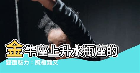 金牛上升水瓶|上升水瓶解析